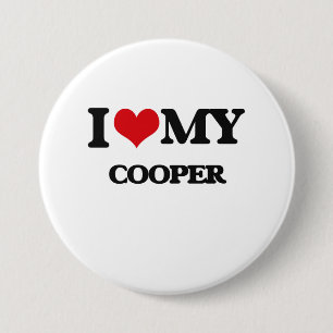 I love my Cooper 3 Inch Round Button
