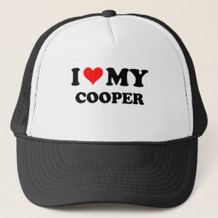 I Love My Cooper Trucker Hat