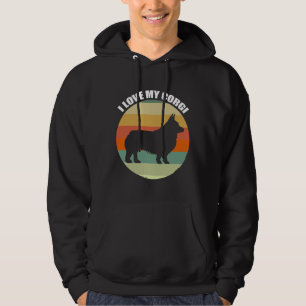 I Love My Corgi 1150 Hoodie