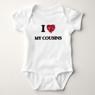 I love My Cousins Baby Bodysuit