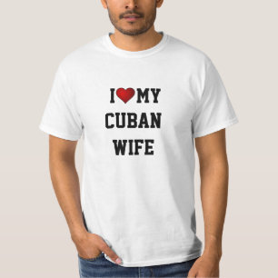 I Love My Cuban Wife T-Shirt