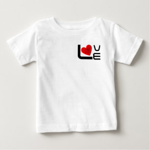 I love my cute French Bulldog Hart Baby T-Shirt