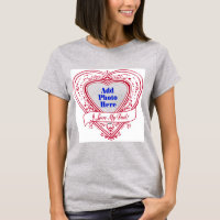 I Love My Dad! Photo Red Hearts