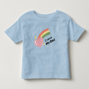 I Love My Dad Toddler T-shirt