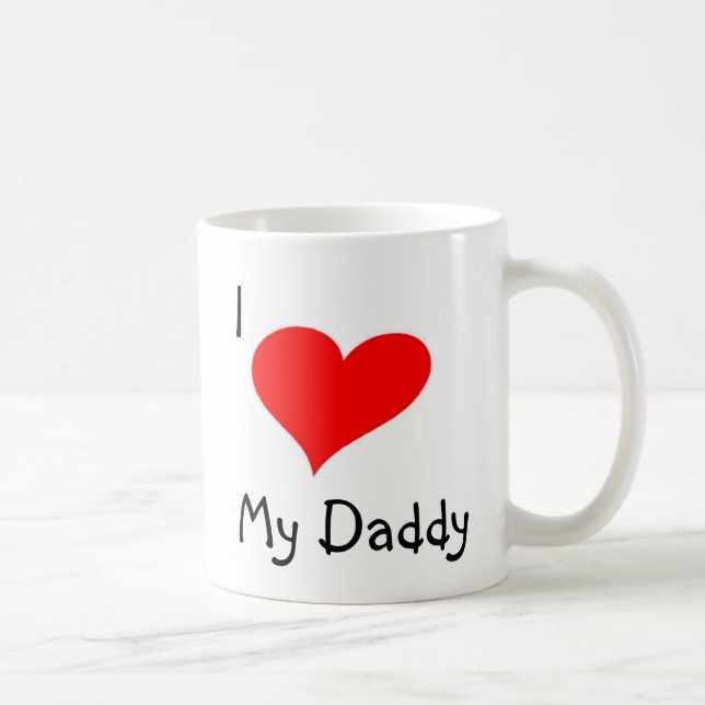 I Love my Daddy - Mug (Right)