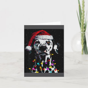 I Love My Dalmatian I Love Christmas  Card