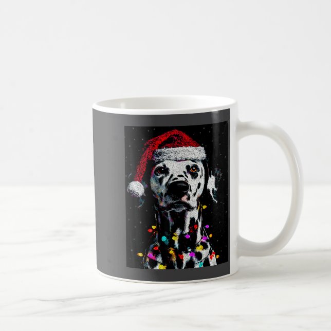 I Love My Dalmatian I Love Christmas  Coffee Mug (Right)