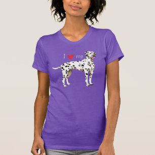 I Love my Dalmatian T-Shirt
