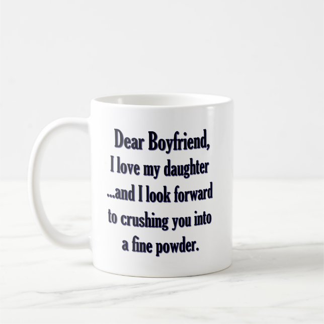 I love my daughter coffee mug (Left)