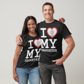 i love my daughter | Funny Father's Day T-Shirt (Unisex)