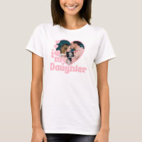 I Love My Daughter Heart Photo