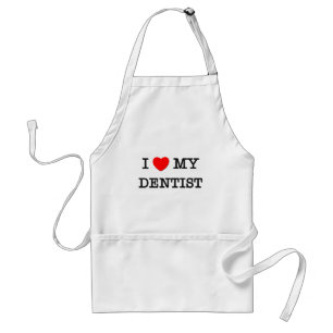 I Love My DENTIST Standard Apron