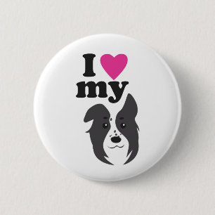 I Love My Dog! 2 Inch Round Button