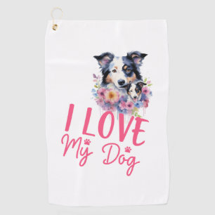 I love my Dog Golf Towel