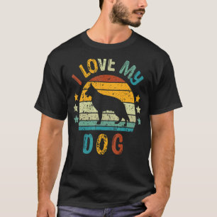 I Love My Dog K9 Animal  1 T-Shirt