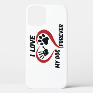 I love my dog throw pillow iPhone 12 pro case