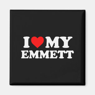 I Love My Emmett Magnet