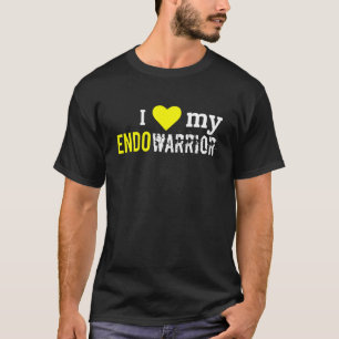 I Love My Endo Warrior Endometriosis Awareness T-Shirt