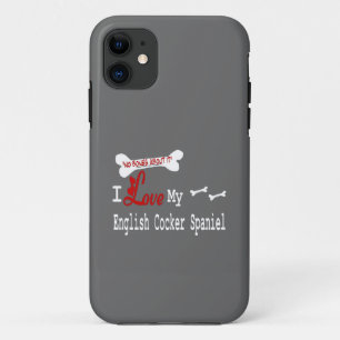 I Love My English Cocker Spaniel iPhone 11 Case