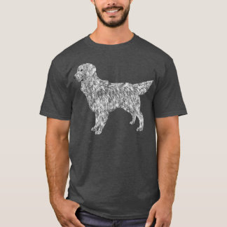 I Love my English Cream Golden Retriever T-Shirt