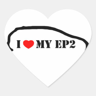 I love my EP2 Heart Sticker