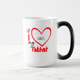 I Love My Father Photo Gift Coffee Mug