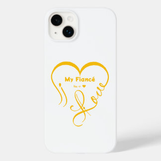 I Love My Fiancé • You = ♥ 🫳🏻💍 Case-Mate iPhone 14 Plus Case