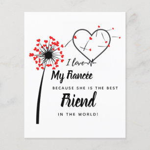 I Love My fiancée - Personalized Best Friend Cute