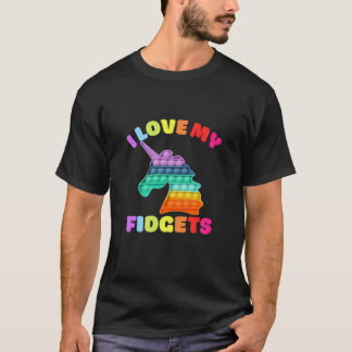 I LOVE MY FIDGETS T SHIRT