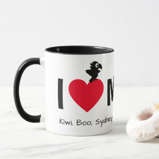 I Love My Fids Feathered Kids Parrot Mug