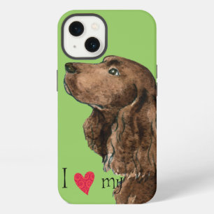 I Love my Field Spaniel iPhone 13 Case