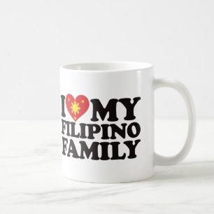 I Love My Filipino Family Coffee Mug