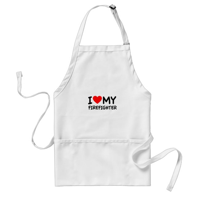 I love my firefighter standard apron (Front)