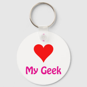 I love my Geek Keychain