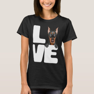 I Love My German Pinscher Dog T-Shirt