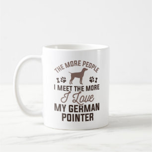 I Love My German Pointer Coffee Mug