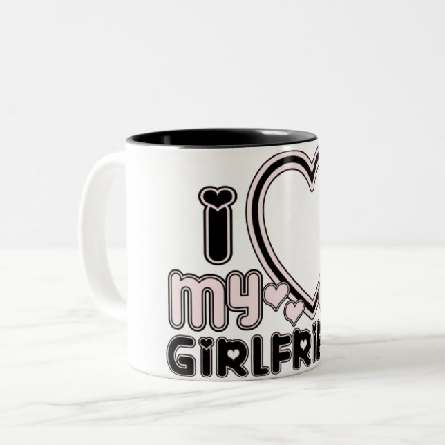 i love my gf mug (Front Left)