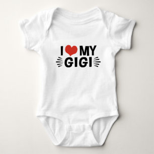 I Love My Gigi Baby Bodysuit
