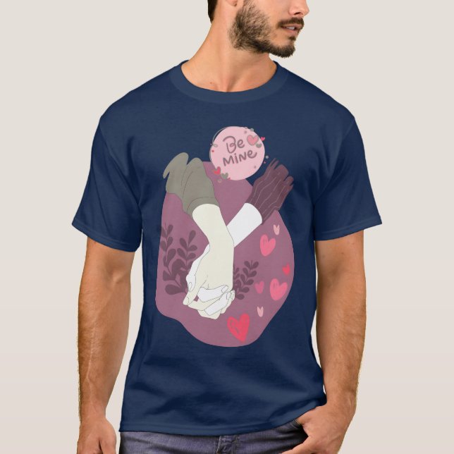 i love my girl friend be mine friends T-Shirt (Front)