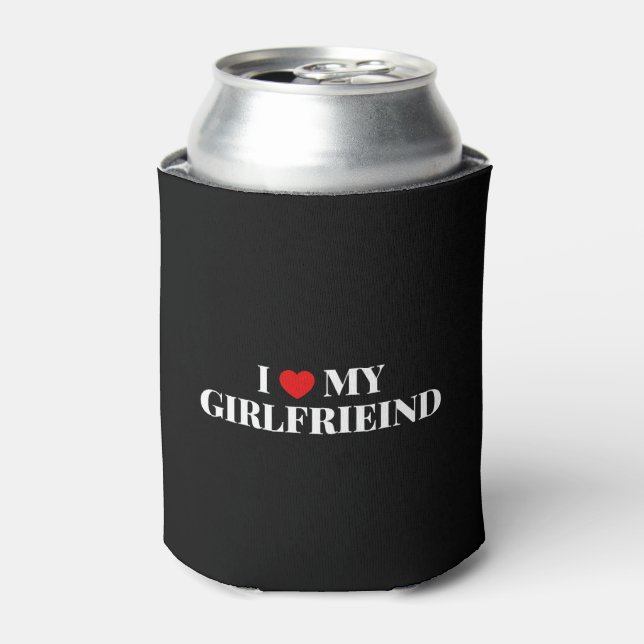I love my girlfriend        can cooler (Can Front)