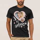I love my Girlfriend Chalkboard Doodles Black Pink T-Shirt<br><div class="desc">Create your own I love my girlfriend cute chic girly blush pink and charcoal white and black tshirts. This shirt can be a cringe, funny bf anniversary gift. Force your boyfriend to wear this super cute tiktok trend shirt all the time. He will receive a lot of compliments at school...</div>