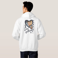 I love my Girlfriend Charcoal photo front and back