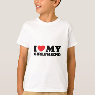 I Love My Girlfriend Classic T-Shirt