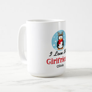 I Love My Girlfriend Coffee Mug