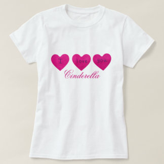 I Love My Girlfriend Custom Black T-shirt cute