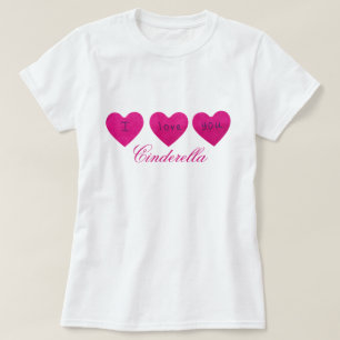 I Love My Girlfriend Custom Black T-shirt mignon