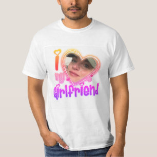 I Love My Girlfriend Custom Personalized Shirt