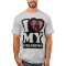 I Love My Girlfriend - Custom Photo T-Shirt