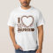 I Love My Girlfriend Custom T-shirt