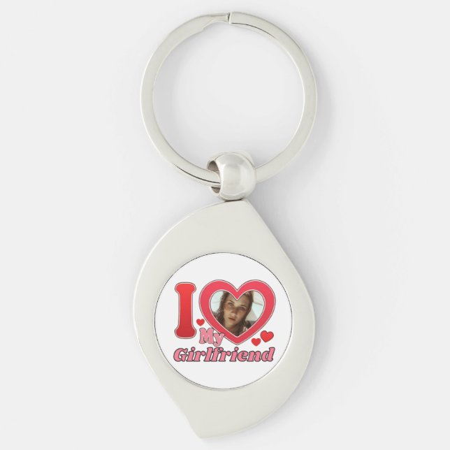 I Love My Girlfriend, Girlfriend Keychain (Front)